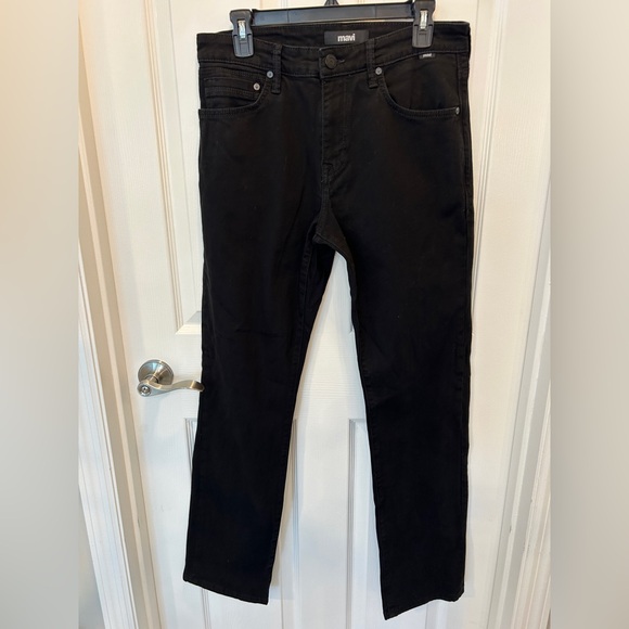 Mavi Other - Mavi Men's Matt relaxed straight leg black denim jeans size 32x32
